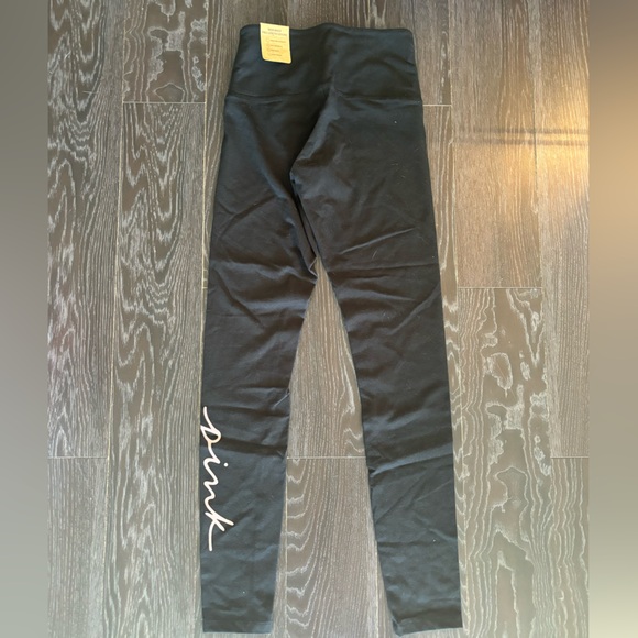 PINK Black Leggings - Picture 2 of 5